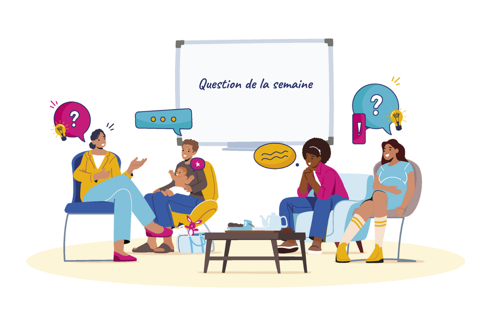 Illustration d'un atelier d'expression des parents